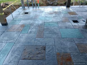 decorative stamped concrete