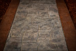 appian cobblestone stamped decorative concrete 