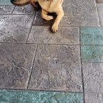 ashlar blue stone acid stain