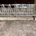 barn wood plank concrete floor for horse barns of show barns