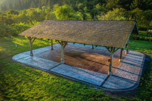 hydrangea ranch dance floor