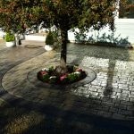 decorative stamped concrete walkways
