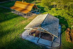 hydrangea ranch buildings