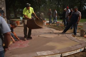 decorative concrete process