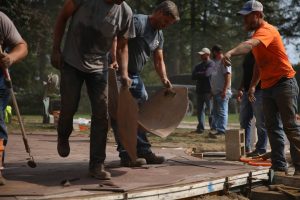 decorative concrete process