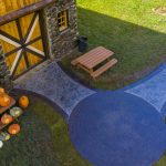 stamped concrete walkways