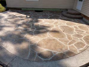 flagstone concrete stamp