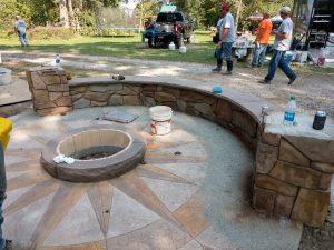 medallion fireplace