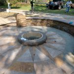 decorative concrete fireplace