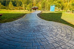 stamped concrete by OCF decorative concrete