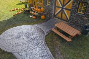 stamped concrete