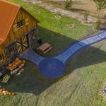 stamped concrete walkways