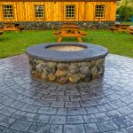 decorative concrete fireplaces
