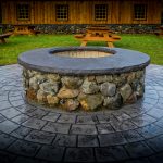 decorative concrete fireplaces