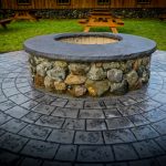 decorative concrete fireplaces