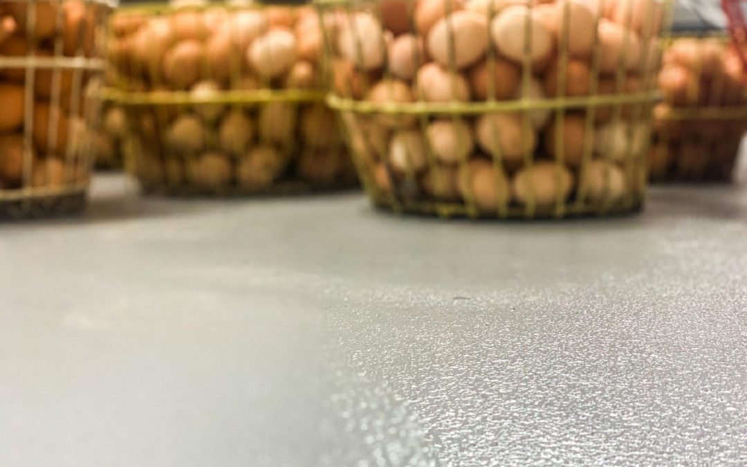 Hermatic stout epoxy floor offers durability, longevity, anti-microbial, stain & chemical resistant.