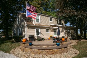 stamped concrete vertical walls