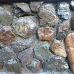 authentic rock wall concrete stamping 