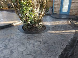 flagstone outdoor patios