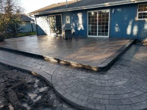 stamped concrete patios in oregon