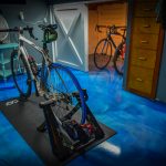 blue reflector floor