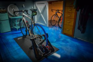blue reflector floor