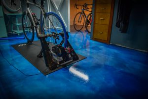 blue reflector floor