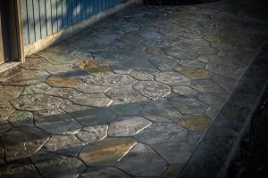 concrete stamping on oregon coast