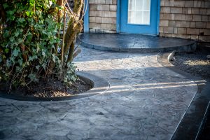 concrete stamping walkways oregon coast