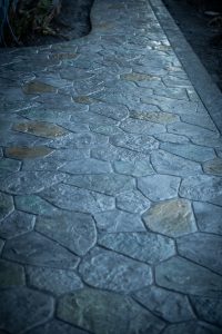 concrete stamping walkways oregon coast