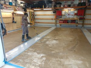 easy to clean garage floors