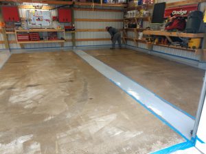 easy to clean garage floors