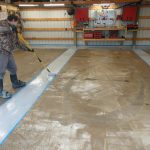 easy to clean garage floors
