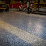 flake epoxy garage floors