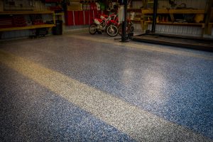 flake epoxy garage floors
