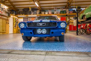 durable and microbial garage floors