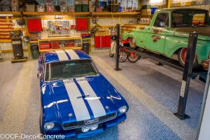 OCF garage floors