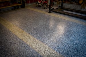 flake epoxy garage floors