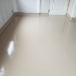 epoxy concrete on the Oregon Coast