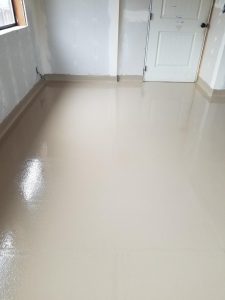 epoxy concrete on the Oregon Coast