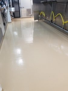 epoxy concrete on the Oregon Coast