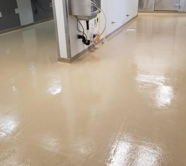 Commercial Kitchen Durable Epoxy Floor