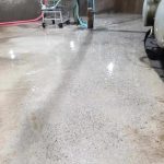 acid stain concrete