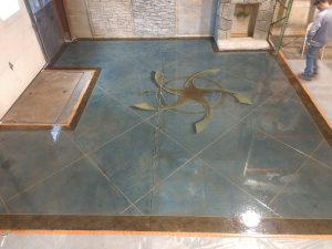 epoxy floors with designs