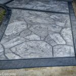 flagstone concrete stamping