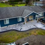 OCF flagstone concrete