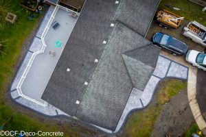 flagstone concrete stamping