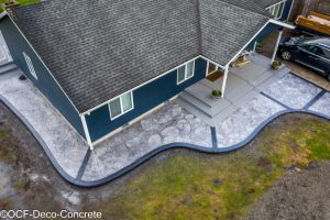OCF stamped concrete