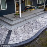 flagstone concrete stamping