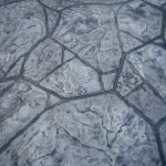 OCF concrete stamps